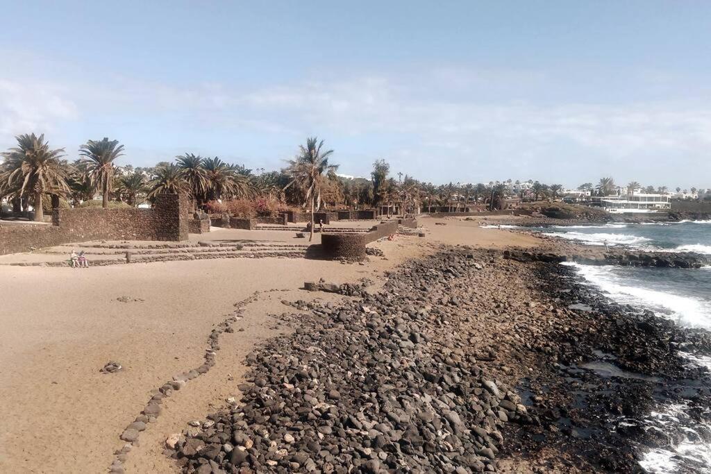 FeWo mit Meerblick und Sonnenterrasse Costa Teguise Exterior foto